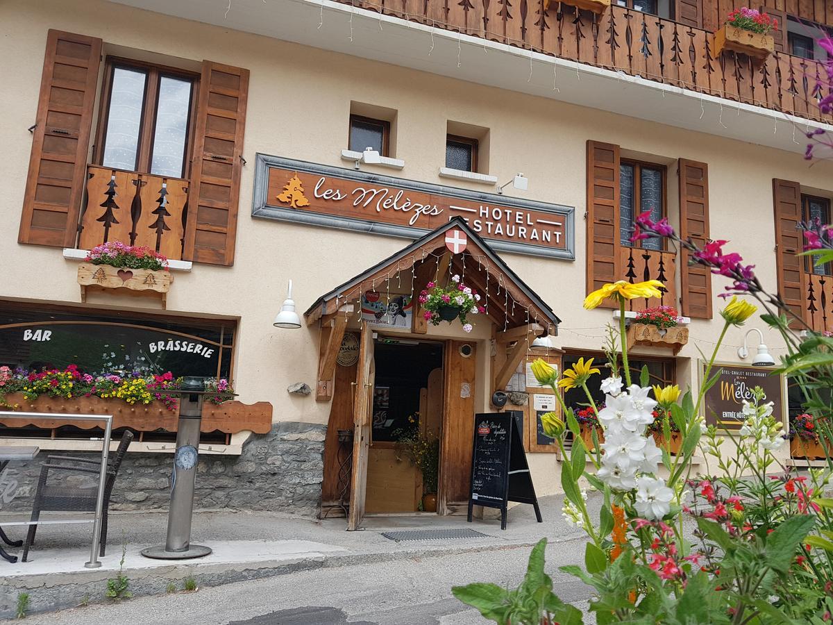Hotel-Chalet Les Melezes Valloire Exterior foto