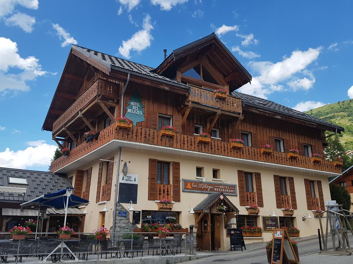 Hotel-Chalet Les Melezes Valloire Exterior foto