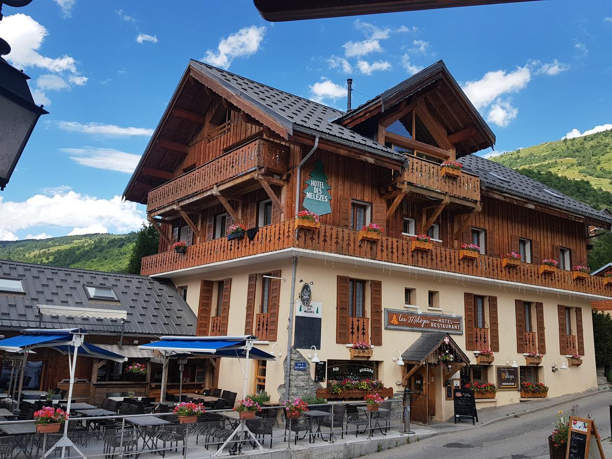 Hotel-Chalet Les Melezes Valloire Exterior foto