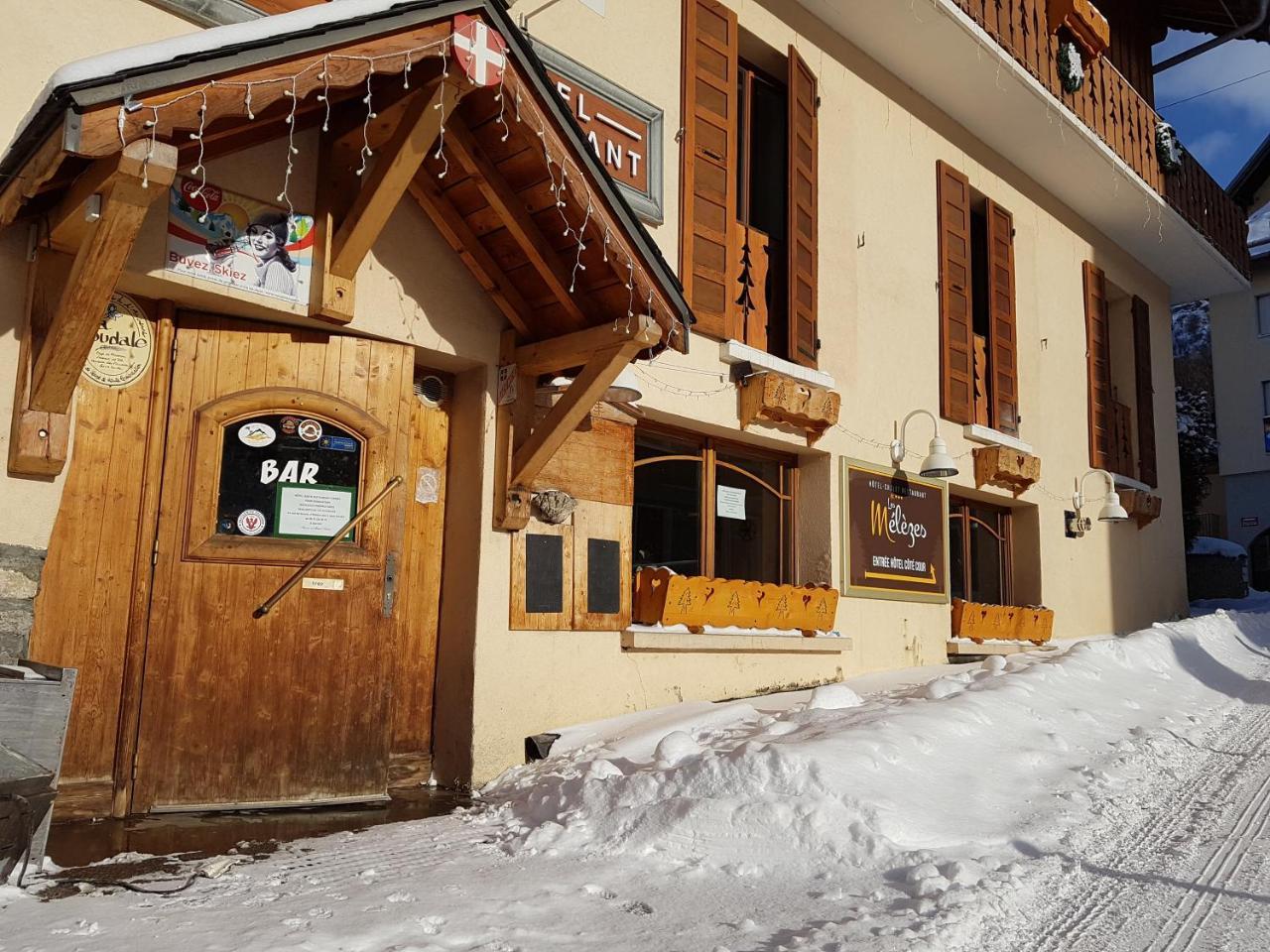 Hotel-Chalet Les Melezes Valloire Exterior foto